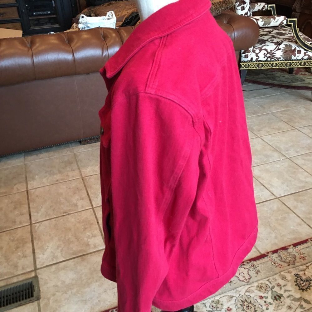 RED DENIM Jacket!  - Picture 4 of 13